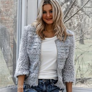 Handmade Lace Inlay Jacket